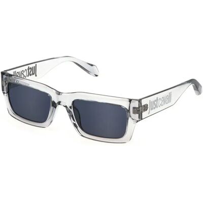 Just Cavalli Lunettes De Soleil Sjc039 Shiny Transp. Grey Blue / CAT3 - Publicité Just Cavalli Lunettes De Soleil Sjc039 Shiny Transp. Grey Blue / CAT3 - Publicité