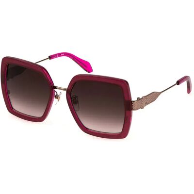 Just Cavalli Lunettes De Soleil Pour Femme Sjc041 Red / Fuxia Brown Gradient / CAT3 Femme - Publicité Just Cavalli Lunettes De Soleil Pour Femme Sjc041 Red / Fuxia Brown Gradient / CAT3 Femme - Publicité