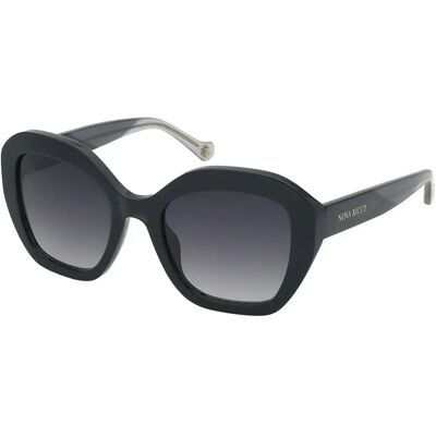 Nina Ricci Lunettes De Soleil Pour Femme Snr355 Shiny Opal Gray Smoke Gradient Smoke / CAT3 Femme - Publicité Nina Ricci Lunettes De Soleil Pour Femme Snr355 Shiny Opal Gray Smoke Gradient Smoke / CAT3 Femme - Publicité