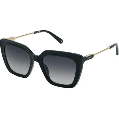 Nina Ricci Lunettes De Soleil Pour Femme Snr379 Shiny Black Smoke Gradient Beige / CAT2 Femme - Publicité Nina Ricci Lunettes De Soleil Pour Femme Snr379 Shiny Black Smoke Gradient Beige / CAT2 Femme - Publicité