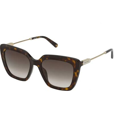 Nina Ricci Lunettes De Soleil Pour Femme Snr379 Shiny Brown / Yellow Havana Brown Gradient / CAT2 Femme - Publicité Nina Ricci Lunettes De Soleil Pour Femme Snr379 Shiny Brown / Yellow Havana Brown Gradient / CAT2 Femme - Publicité