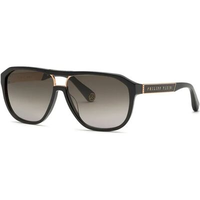 Philipp Plein Lunettes De Soleil Spp118m Shiny Black Smoke Gradient Smoke / CAT3 Homme - Publicité Philipp Plein Lunettes De Soleil Spp118m Shiny Black Smoke Gradient Smoke / CAT3 Homme - Publicité