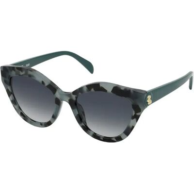 Tous Lunettes De Soleil Pour Femme Stoc18 Shiny Water Green Havana Smoke Gradient / CAT3 - Publicité Tous Lunettes De Soleil Pour Femme Stoc18 Shiny Water Green Havana Smoke Gradient / CAT3 - Publicité