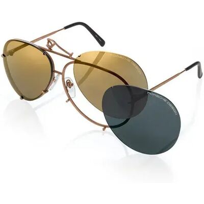 Porsche Design Lunettes De Soleil Polarisées P8478 Copper / E66 Brown/Mirror Gold / CAT3 Homme,Femme - Publicité Porsche Design Lunettes De Soleil Polarisées P8478 Copper / E66 Brown/Mirror Gold / CAT3 Homme,Femme - Publicité