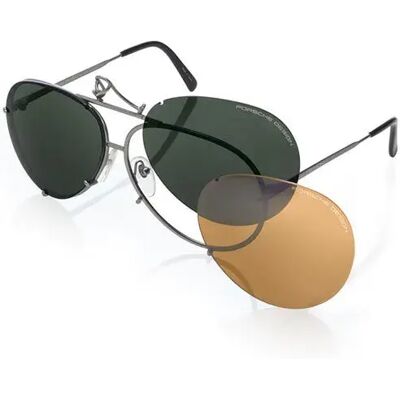 Porsche Design Lunettes De Soleil P8478 Grey Mat / C63 Green / CAT3 Homme,Femme - Publicité Porsche Design Lunettes De Soleil P8478 Grey Mat / C63 Green / CAT3 Homme,Femme - Publicité