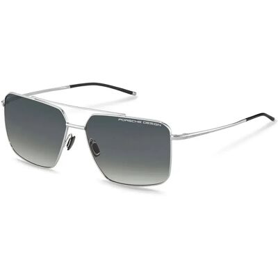 Porsche Design Lunettes De Soleil P8936 Palladium / Black Smoke Gradient / CAT3 - Publicité Porsche Design Lunettes De Soleil P8936 Palladium / Black Smoke Gradient / CAT3 - Publicité