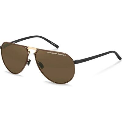 Porsche Design Lunettes De Soleil P8938 Brown / Gold Brown / CAT3 - Publicité Porsche Design Lunettes De Soleil P8938 Brown / Gold Brown / CAT3 - Publicité