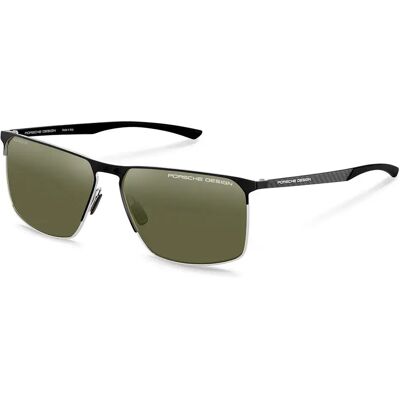 Porsche Design Lunettes De Soleil Polarisées P8964 Black / Palladium Green/Deg.Mirror Silver / CAT3 Homme - Publicité Porsche Design Lunettes De Soleil Polarisées P8964 Black / Palladium Green/Deg.Mirror Silver / CAT3 Homme - Publicité