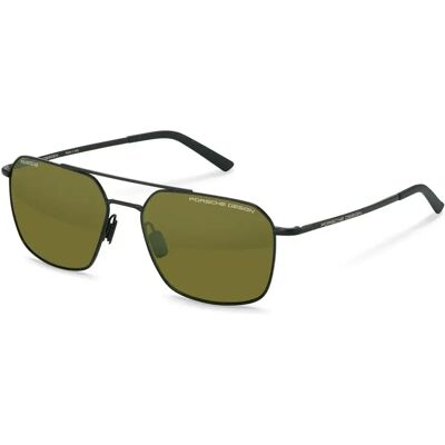 Porsche Design Lunettes De Soleil Polarisées P8970 Black / A42759 Green/Deg.Mirror Silver / CAT3 Homme - Publicité Porsche Design Lunettes De Soleil Polarisées P8970 Black / A42759 Green/Deg.Mirror Silver / CAT3 Homme - Publicité