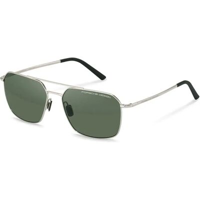 Porsche Design Lunettes De Soleil P8970 Palladium / C61161 Green / CAT3 - Publicité Porsche Design Lunettes De Soleil P8970 Palladium / C61161 Green / CAT3 - Publicité