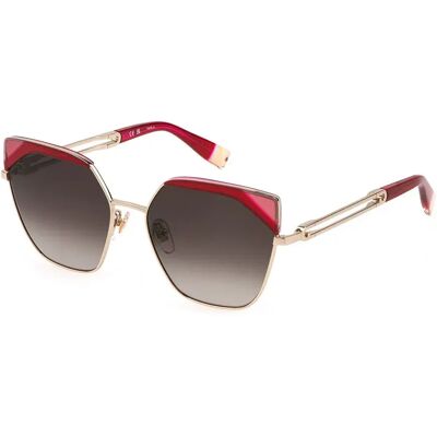 Furla Lunettes De Soleil Pour Femme Sfu690v58594y Golden Brown Femme - Publicité Furla Lunettes De Soleil Pour Femme Sfu690v58594y Golden Brown Femme - Publicité