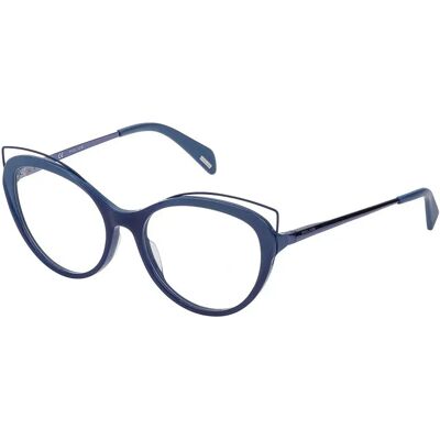 Lunettes unisex Police VPL930-5407B1 Bleu - Monture - Publicité Lunettes unisex Police VPL930-5407B1 Bleu - Monture - Publicité