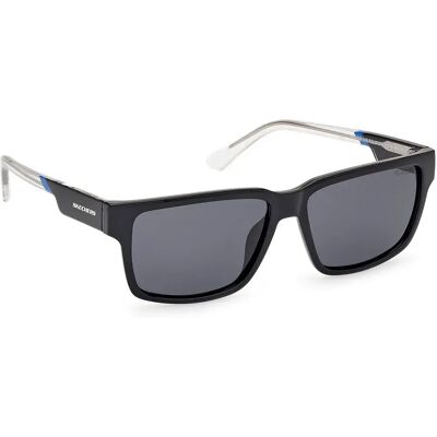 Skechers Lunettes De Soleil Polarisées Se00025 Shiny Black Smoke Polarized Garçon,Fille - Publicité Skechers Lunettes De Soleil Polarisées Se00025 Shiny Black Smoke Polarized Garçon,Fille - Publicité