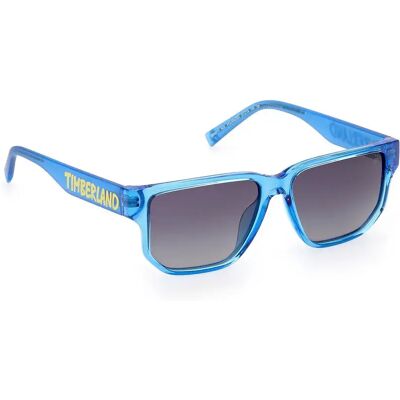 Timberland Lunettes De Soleil Polarisées Tb00013 Shiny Blue Smoke Polarized Garçon,Fille - Publicité Timberland Lunettes De Soleil Polarisées Tb00013 Shiny Blue Smoke Polarized Garçon,Fille - Publicité