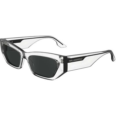 Karl Lagerfeld Lunettes De Soleil 6160s Crystal Clear 2/CAT3 - Publicité Karl Lagerfeld Lunettes De Soleil 6160s Crystal Clear 2/CAT3 - Publicité