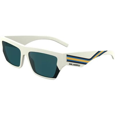 Karl Lagerfeld Lunettes De Soleil 6163s Shiny White White 5/CAT3 - Publicité Karl Lagerfeld Lunettes De Soleil 6163s Shiny White White 5/CAT3 - Publicité