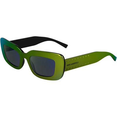 Karl Lagerfeld Lunettes De Soleil 6164s Mirror Green Green/CAT3 Homme,Femme - Publicité Karl Lagerfeld Lunettes De Soleil 6164s Mirror Green Green/CAT3 Homme,Femme - Publicité