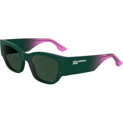 Karl Lagerfeld Lunettes De Soleil 6168s Matte Dark Green Dark Green/CAT3 - Publicité Karl Lagerfeld Lunettes De Soleil 6168s Matte Dark Green Dark Green/CAT3 - Publicité