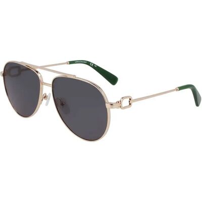 Longchamp Lunettes De Soleil 178s Gold / Green Gold 4/CAT3 - Publicité Longchamp Lunettes De Soleil 178s Gold / Green Gold 4/CAT3 - Publicité