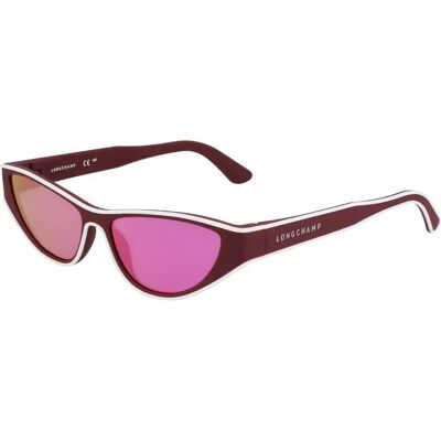 Longchamp Lunettes De Soleil 761s Matte Burgundy Dark Red 2/CAT3 - Publicité Longchamp Lunettes De Soleil 761s Matte Burgundy Dark Red 2/CAT3 - Publicité
