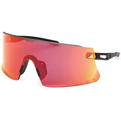 Adidas Sport Lunettes De Soleil Sp0100 Matte Black / Roviex Mirror One Size - Publicité Adidas Sport Lunettes De Soleil Sp0100 Matte Black / Roviex Mirror One Size - Publicité