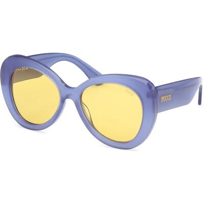 Pucci Lunettes De Soleil Ep0232 Shiny Blue One Size Homme - Publicité Pucci Lunettes De Soleil Ep0232 Shiny Blue One Size Homme - Publicité