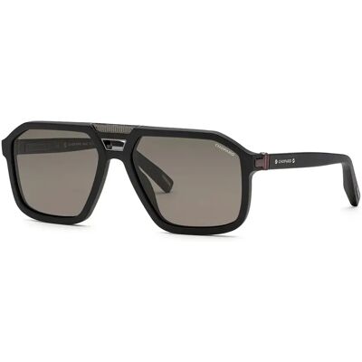 Chopard Lunettes De Soleil Polarisées Sch374 59 Mm Matt / Sandblasted Black Smoke/CAT3P Homme - Publicité Chopard Lunettes De Soleil Polarisées Sch374 59 Mm Matt / Sandblasted Black Smoke/CAT3P Homme - Publicité