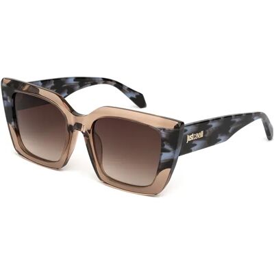 Just Cavalli Lunettes De Soleil Pour Femme Sjc099v 53 Mm Shiny Transp.Brown 06ME Brown Gradient/CAT3 Femme - Publicité Just Cavalli Lunettes De Soleil Pour Femme Sjc099v 53 Mm Shiny Transp.Brown 06ME Brown Gradient/CAT3 Femme - Publicité