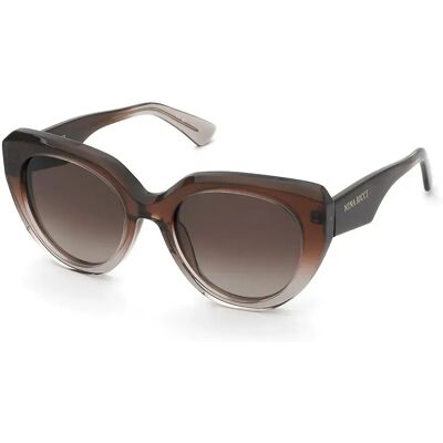 Nina Ricci Lunettes De Soleil Pour Femme Snr404 Shiny Brown Grad.Powder / Pink Brown Gradient Brown/CAT3 Femme - Publicité Nina Ricci Lunettes De Soleil Pour Femme Snr404 Shiny Brown Grad.Powder / Pink Brown Gradient Brown/CAT3 Femme - Publicité