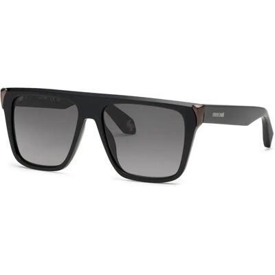 Roberto Cavalli Lunettes De Soleil Src094m 57 Mm Shiny Black Smoke Gradient/CAT3 Homme,Femme - Publicité Roberto Cavalli Lunettes De Soleil Src094m 57 Mm Shiny Black Smoke Gradient/CAT3 Homme,Femme - Publicité