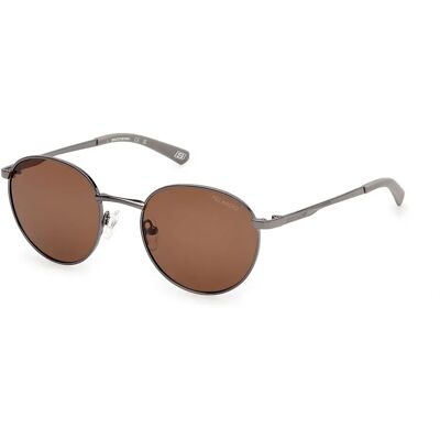 Skechers Lunettes De Soleil Polarisées Se00057 Matte Gunmetal / Brown Polarized One Size - Publicité Skechers Lunettes De Soleil Polarisées Se00057 Matte Gunmetal / Brown Polarized One Size - Publicité