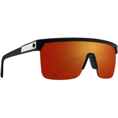 Spy Lunettes De Soleil Polarisées Flynn 5050 Matte Black Happy Boost Polar Orange Mirror Homme - Publicité Spy Lunettes De Soleil Polarisées Flynn 5050 Matte Black Happy Boost Polar Orange Mirror Homme - Publicité