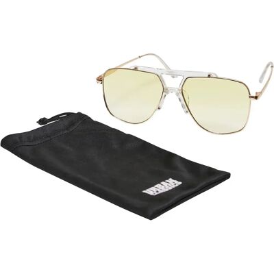 Urban Classics Lunettes De Soleil Saint Tropez Clear / Gold One Size - Publicité Urban Classics Lunettes De Soleil Saint Tropez Clear / Gold One Size - Publicité