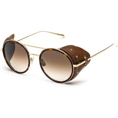 Belstaff Lunettes De Soleil Pour Femme Pinner Gold / Brown One Size Femme - Publicité Belstaff Lunettes De Soleil Pour Femme Pinner Gold / Brown One Size Femme - Publicité