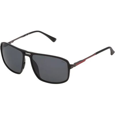 Fila Lunettes De Soleil Polarisées Sf9329 Black / Grey One Size Homme - Publicité Fila Lunettes De Soleil Polarisées Sf9329 Black / Grey One Size Homme - Publicité