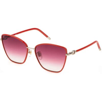 Furla Lunettes De Soleil Pour Femme Sfu692v Red / Pink One Size Femme - Publicité Furla Lunettes De Soleil Pour Femme Sfu692v Red / Pink One Size Femme - Publicité