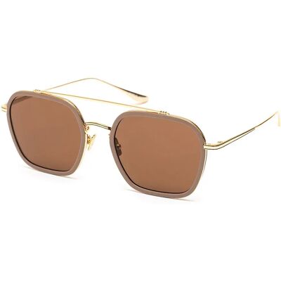 Belstaff Lunettes De Soleil Merrick Ii Titanium Gold / Brown One Size Homme - Publicité Belstaff Lunettes De Soleil Merrick Ii Titanium Gold / Brown One Size Homme - Publicité