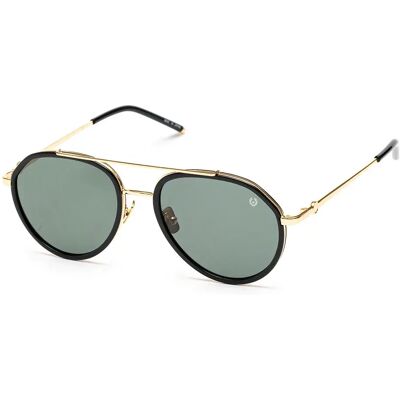 Belstaff Lunettes De Soleil Roadmaster Ii Stainless Steel Gold / Green One Size Homme - Publicité Belstaff Lunettes De Soleil Roadmaster Ii Stainless Steel Gold / Green One Size Homme - Publicité
