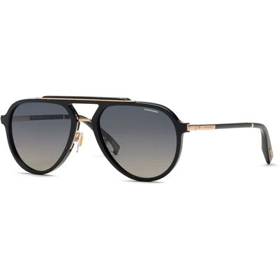 Chopard Lunettes De Soleil Polarisées Sch399 Aviator Shiny Black P Smoke Gradient Smoke/CAT3P Homme - Publicité Chopard Lunettes De Soleil Polarisées Sch399 Aviator Shiny Black P Smoke Gradient Smoke/CAT3P Homme - Publicité