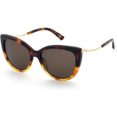 Nina Ricci Lunettes De Soleil Pour Femme Snr437 Butterfly Havana Grad.Havana Brown/CAT3 Femme - Publicité Nina Ricci Lunettes De Soleil Pour Femme Snr437 Butterfly Havana Grad.Havana Brown/CAT3 Femme - Publicité