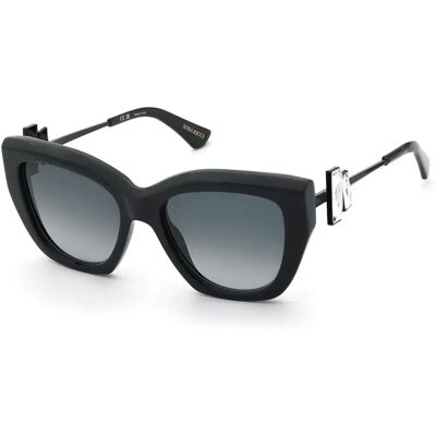Nina Ricci Lunettes De Soleil Pour Femme Snr438s Butterfly Shiny Black Smoke Gradient Smoke/CAT2 Femme - Publicité Nina Ricci Lunettes De Soleil Pour Femme Snr438s Butterfly Shiny Black Smoke Gradient Smoke/CAT2 Femme - Publicité