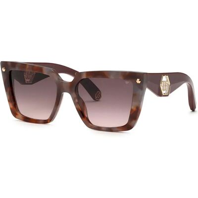 Philipp Plein Lunettes De Soleil Pour Femme Plein Muse Brown / Grey Havana Brown Gradient Pink/CAT3 Femme - Publicité Philipp Plein Lunettes De Soleil Pour Femme Plein Muse Brown / Grey Havana Brown Gradient Pink/CAT3 Femme - Publicité