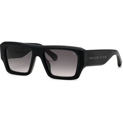 Philipp Plein Lunettes De Soleil Plein Starlight Matt / Sandblasted Black Smoke Gradient/CAT3 Homme - Publicité Philipp Plein Lunettes De Soleil Plein Starlight Matt / Sandblasted Black Smoke Gradient/CAT3 Homme - Publicité