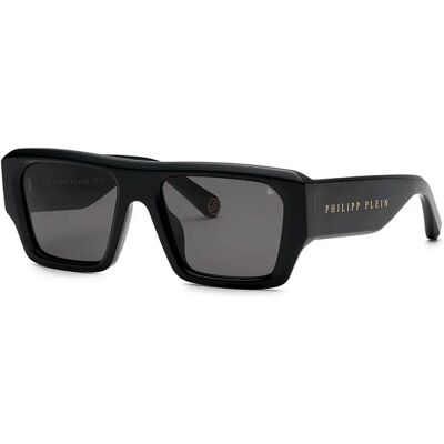Philipp Plein Lunettes De Soleil Plein Starlight Shiny Black Smoke/CAT3 Homme - Publicité Philipp Plein Lunettes De Soleil Plein Starlight Shiny Black Smoke/CAT3 Homme - Publicité