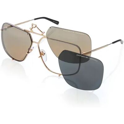 Porsche Design Lunettes De Soleil P8928 Navigator Gold Brown Gradient/CAT3/65 mm - Publicité Porsche Design Lunettes De Soleil P8928 Navigator Gold Brown Gradient/CAT3/65 mm - Publicité