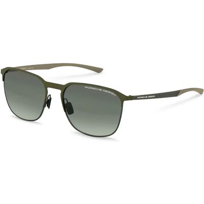 Porsche Design Lunettes De Soleil P8979 Square Olive / Dark Grey Smoke Gradient/CAT3 Homme - Publicité Porsche Design Lunettes De Soleil P8979 Square Olive / Dark Grey Smoke Gradient/CAT3 Homme - Publicité