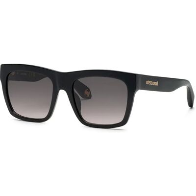 Roberto Cavalli Lunettes De Soleil Src126m Square Shiny Black Smoke Gradient/CAT3 Homme,Femme - Publicité Roberto Cavalli Lunettes De Soleil Src126m Square Shiny Black Smoke Gradient/CAT3 Homme,Femme - Publicité