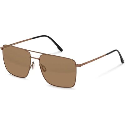 Rodenstock Lunettes De Soleil R1448 Navigator Brown / Dark Brown Brown/Mirror Gold/CAT2 Homme - Publicité Rodenstock Lunettes De Soleil R1448 Navigator Brown / Dark Brown Brown/Mirror Gold/CAT2 Homme - Publicité