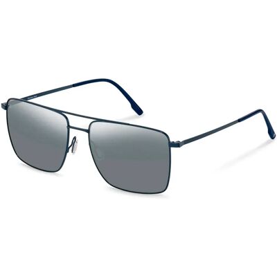 Rodenstock Lunettes De Soleil R1448 Navigator Dark Blue Smoke/Mirror Silver/CAT3 Homme - Publicité Rodenstock Lunettes De Soleil R1448 Navigator Dark Blue Smoke/Mirror Silver/CAT3 Homme - Publicité