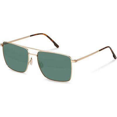 Rodenstock Lunettes De Soleil R1448 Navigator Gold / Havana Green/CAT3 Homme - Publicité Rodenstock Lunettes De Soleil R1448 Navigator Gold / Havana Green/CAT3 Homme - Publicité